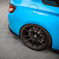 Maxton Design - STREET PRO REAR SIDE SPLITTERS BMW M2 F87 (2016-2020)