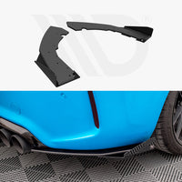 Maxton Design - STREET PRO REAR SIDE SPLITTERS (+FLAPS) BMW M2 F87 (2016-2020)