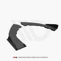 Maxton Design - STREET PRO REAR SIDE SPLITTERS (+FLAPS) BMW M2 F87 (2016-2020)