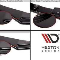 Maxton Design - CENTRAL REAR SPLITTER (VERTICAL BARS) BMW 7 M-PACK G70