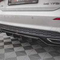 Maxton Design - Rear Splitter (Vertical Bars) Audi A3 S-Line Sportback 8Y