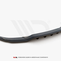 Maxton Design - Rear Splitter (Vertical Bars) Audi A3 S-Line Sportback 8Y