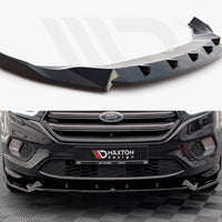 Maxton Design - FRONT SPLITTER V.2 FORD KUGA ST-LINE MK2.5 (2017-2019)