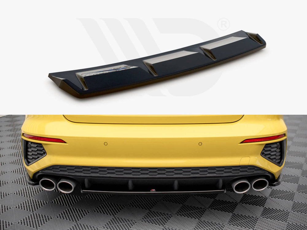 Maxton Design - CENTRAL REAR SPLITTER AUDI S3 SEDAN 8Y (2020-)