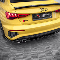 Maxton Design - CENTRAL REAR SPLITTER AUDI S3 SEDAN 8Y (2020-)