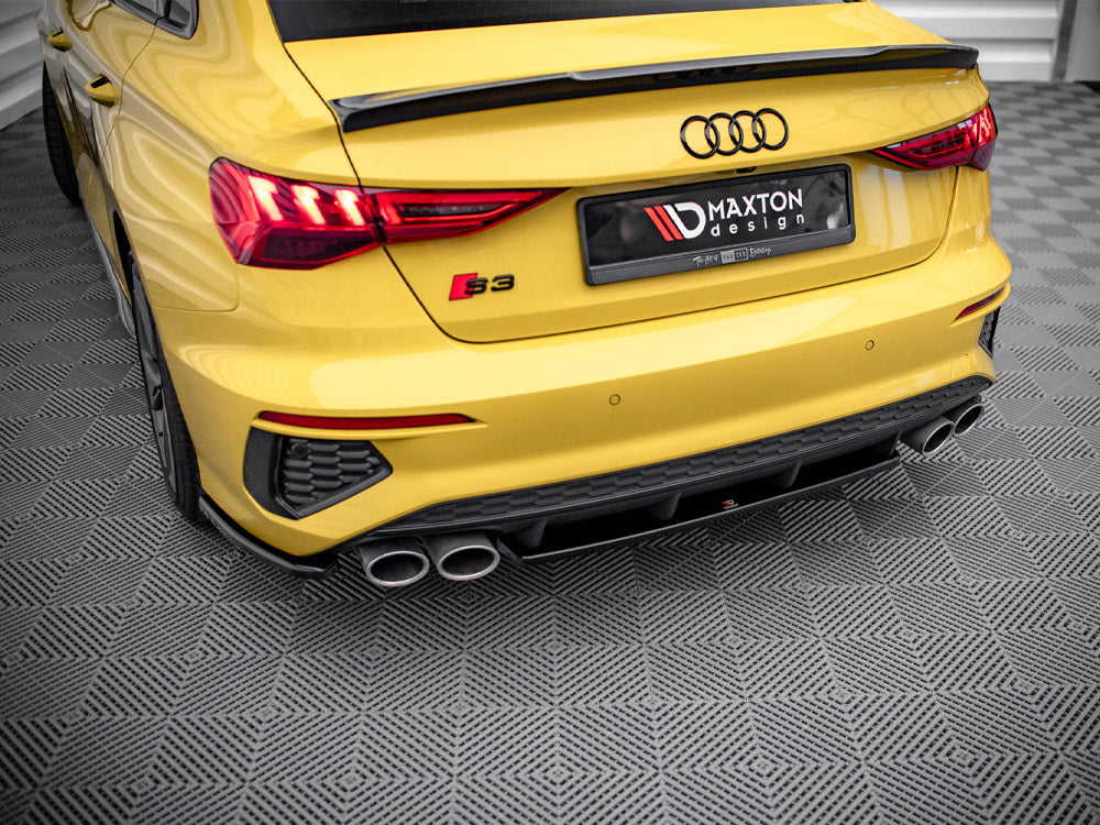 Maxton Design - CENTRAL REAR SPLITTER AUDI S3 SEDAN 8Y (2020-)