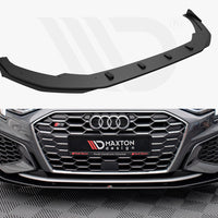 Maxton Design - Street PRO Front Splitter V.1 + Flaps Audi S3 / A3 S-Line 8Y