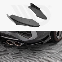 Maxton Design - Street PRO Rear Side Splitters + Flaps Audi S3 Sedan 8Y