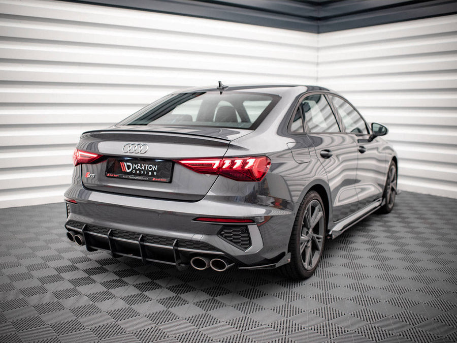 Maxton Design - STREET PRO REAR DIFFUSER AUDI S3 SEDAN 8Y (2020-)