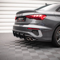 Maxton Design - STREET PRO REAR DIFFUSER AUDI S3 SEDAN 8Y (2020-)