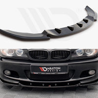 Maxton Design - FRONT SPLITTER V.2 BMW 3 COUPE M-PACK E46 (1999-2005)