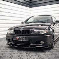 Maxton Design - FRONT SPLITTER V.2 BMW 3 COUPE M-PACK E46 (1999-2005)