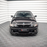 Maxton Design - FRONT SPLITTER V.2 BMW 3 COUPE M-PACK E46 (1999-2005)