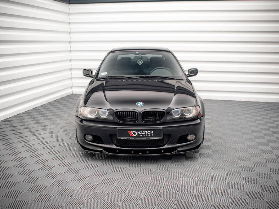 Maxton Design - FRONT SPLITTER V.2 BMW 3 COUPE M-PACK E46 (1999-2005)