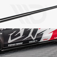 Maxton Design - Side Skirt Diffusers Mercedes-Benz Vito Extra Long W447 Facelift / V Extra Long W447 Facelift