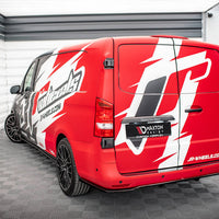Maxton Design -  Rear Splitter (Vertical Bars) Mercedes Long / V Long W447 Facelift