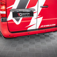 Maxton Design -  Rear Splitter (Vertical Bars) Mercedes Long / V Long W447 Facelift