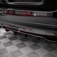 Maxton Design - CENTRAL REAR SPLITTER (VERTICAL BARS) BMW 3 SEDAN E90 (2004-2008)
