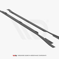 Maxton Design - Street PRO Side Skirt Diffusers V.2 Volkswagen Arteon R / R-Line Sedan / Shooting Brake Mk1 Facelift