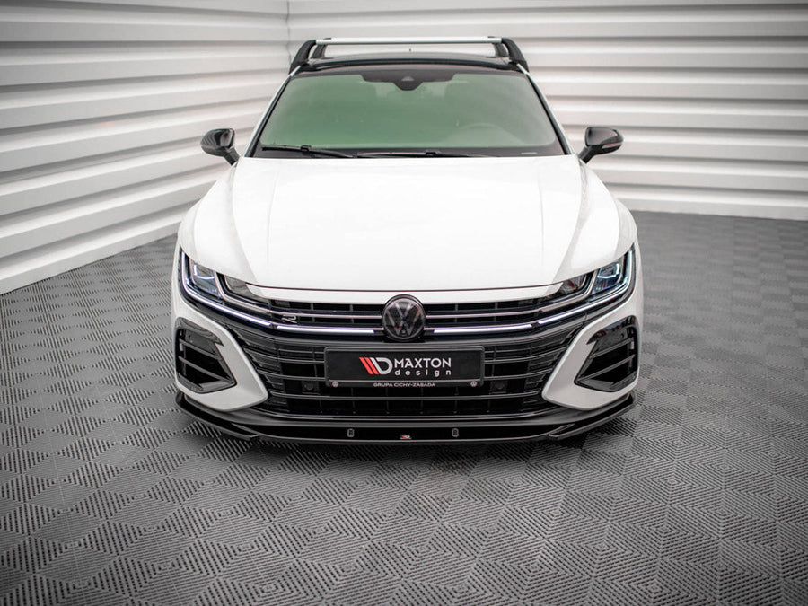 Maxton Design - Front Splitter V.1 Volkswagen Arteon R Sedan / Shooting Brake Mk1 Facelift