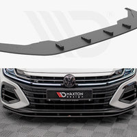 Maxton Design - Street PRO Front Splitter Volkswagen Arteon R Sedan / Shooting Brake Mk1 Faceift