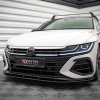Maxton Design - Street PRO Front Splitter Volkswagen Arteon R Sedan / Shooting Brake Mk1 Faceift