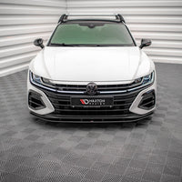 Maxton Design - Street PRO Front Splitter Volkswagen Arteon R Sedan / Shooting Brake Mk1 Faceift