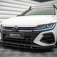Maxton Design - Front Splitter V.2 Volkswagen Arteon R Sedan / Shooting Brake Mk1 Facelift