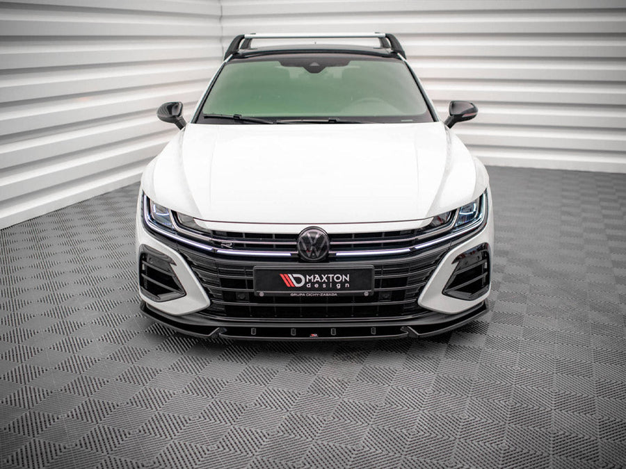 Maxton Design - Front Splitter V.2 Volkswagen Arteon R Sedan / Shooting Brake Mk1 Facelift