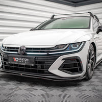 Maxton Design - Front Splitter V.3 Volkswagen Arteon R Sedan / Shooting Brake Mk1 Facelift