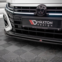 Maxton Design - Front Splitter V.3 Volkswagen Arteon R Sedan / Shooting Brake Mk1 Facelift