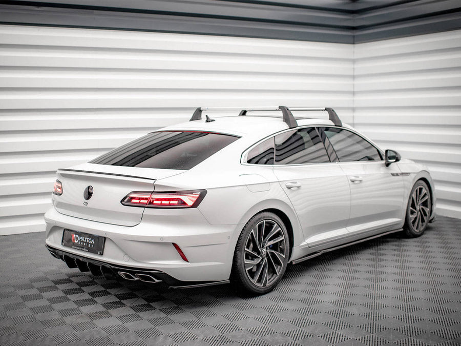 Maxton Design - Rear Side Splitters Volkswagen Arteon R Sedan / Shooting Brake Mk1 Facelift