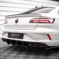 Maxton Design - Street PRO Rear Diffuser Volkswagen Arteon R Sedan / Shooting Brake Mk1 Faceift