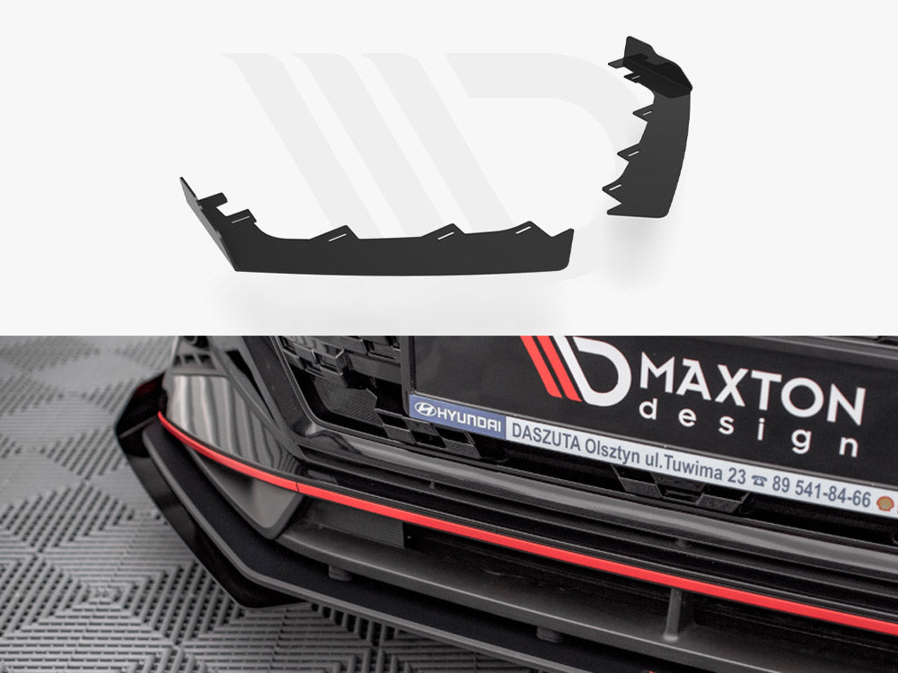 Maxton Design - FRONT FLAPS HYUNDAI I20 N MK3 (2020-)