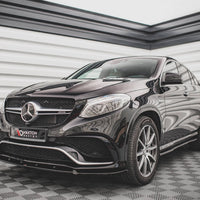 Maxton Design - FRONT SPLITTER V.1 MERCEDES GLE COUPE 63AMG C292 (2015-2019)
