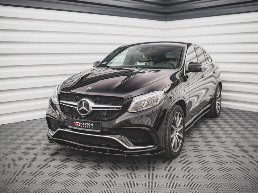 Maxton Design - FRONT SPLITTER V.2 MERCEDES GLE COUPE 63AMG C292 (2015-2019)