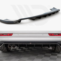 Maxton Design - CENTRAL REAR SPLITTER (VERTICAL BARS) AUDI Q3 8U FACELIFT (2014-2018)