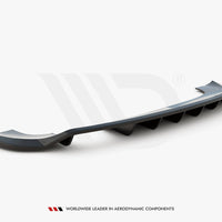 Maxton Design - CENTRAL REAR SPLITTER (VERTICAL BARS) AUDI Q3 8U FACELIFT (2014-2018)