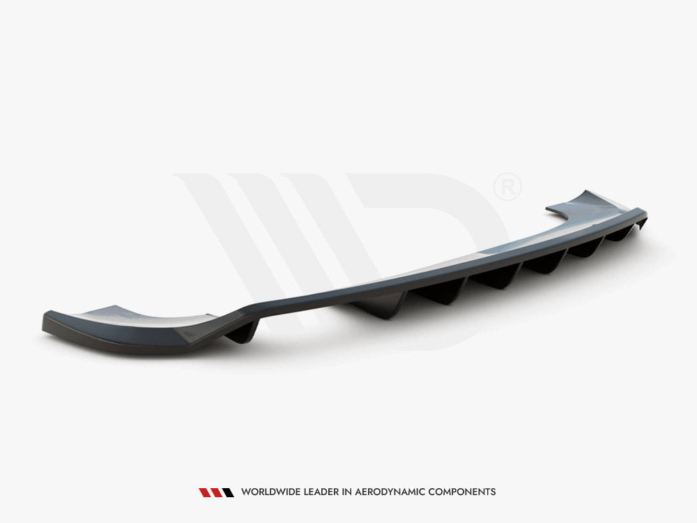 Maxton Design - CENTRAL REAR SPLITTER (VERTICAL BARS) AUDI Q3 8U FACELIFT (2014-2018)