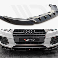 Maxton Design - FRONT SPLITTER V.1 AUDI Q3 S-LINE 8U FACELIFT (2014-2018)