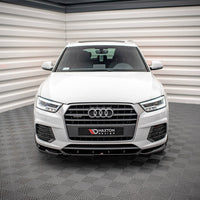 Maxton Design - FRONT SPLITTER V.1 AUDI Q3 S-LINE 8U FACELIFT (2014-2018)