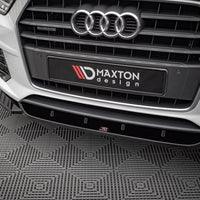 Maxton Design - FRONT SPLITTER V.1 AUDI Q3 S-LINE 8U FACELIFT (2014-2018)