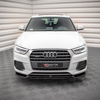 Maxton Design - FRONT SPLITTER V.2 AUDI Q3 8U FACELIFT (2014-2018)