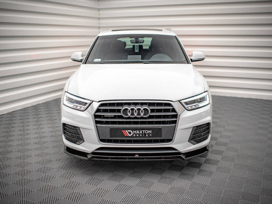 Maxton Design - FRONT SPLITTER V.2 AUDI Q3 8U FACELIFT (2014-2018)