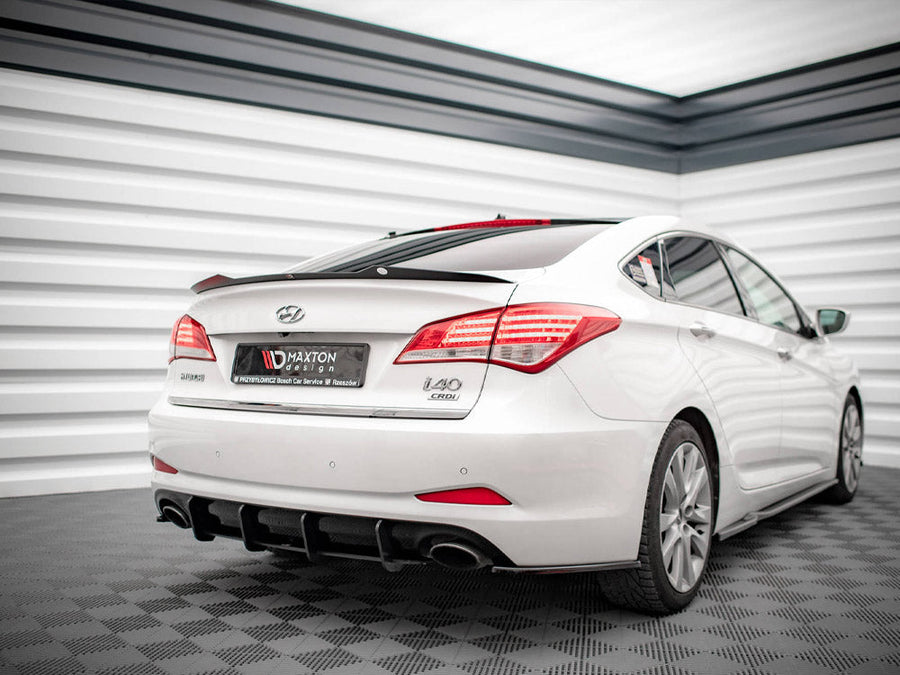 Maxton Design - STREET PRO REAR DIFFUSER HYUNDAI I40 MK1 (2011-2014)