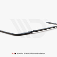 Maxton Design - REAR SPLITTER (VERTICAL BARS) MERCEDES E AMG-LINE SEDAN W212 FACELIFT (2012-2016)