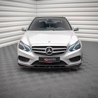 Maxton Design - FRONT SPLITTER V.2 MERCEDES E AMG-LINE SEDAN W212 FACELIFT (2012-2016)