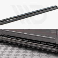 Maxton Design - SIDE SKIRTS DIFFUSERS VW CADDY LONG MK3 FACELIFT (2010-2015)