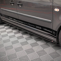 Maxton Design - SIDE SKIRTS DIFFUSERS VW CADDY LONG MK3 FACELIFT (2010-2015)