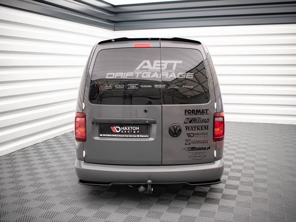 Maxton Design - CENTRAL REAR SPLITTER VW CADDY MK3 FACELIFT (2010-2015)